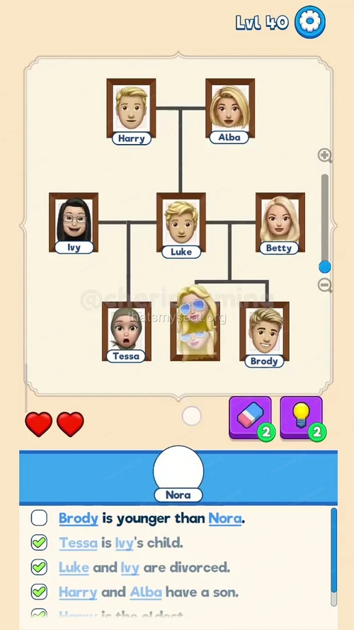 That‘s My Seat  Level 40 final answer and solution