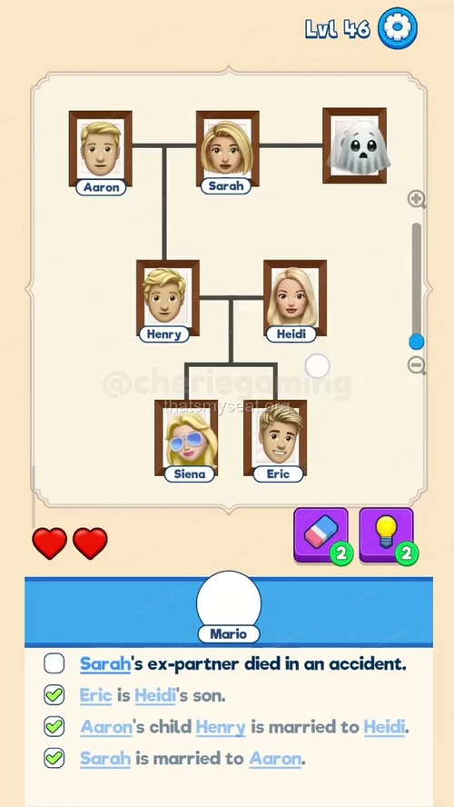 That‘s My Seat  Level 46 final answer and solution